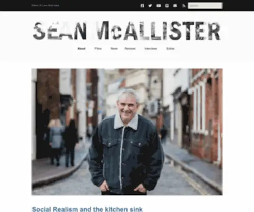 Seanmcallister.com(Sean McAllister) Screenshot