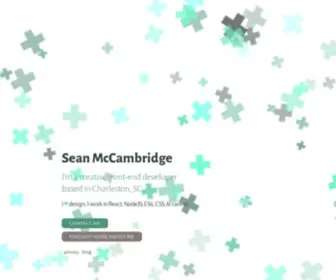 Seanmccambridge.com(Sean McCambridge) Screenshot