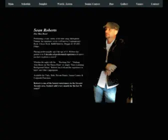 Seanroberts.com(Sean Roberts Live Music) Screenshot