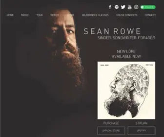 Seanrowe.net(Sean Rowe) Screenshot