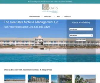 Seaoatsrentals.com(Seaoatsrentals) Screenshot