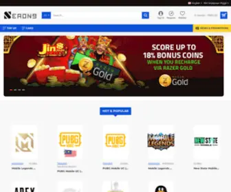 Seaon9.com(Digital Online Game Store) Screenshot