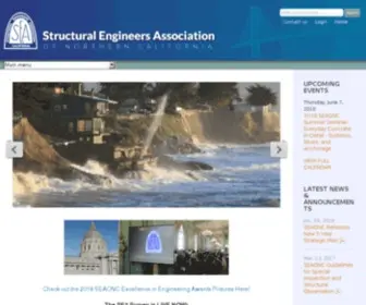Seaonc.org(Structural Engineers Association of Northern California) Screenshot