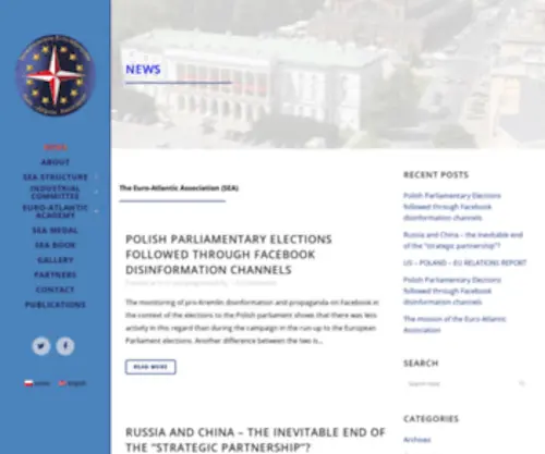 Sea.org.pl(Stowarzyszenie Euro) Screenshot