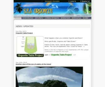 Seaorgonite.com(South East Asia Orgonite) Screenshot