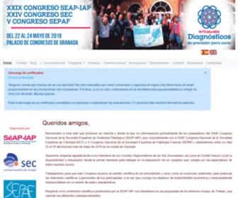 Seap2019Granada.es(Seap 2019 Granada) Screenshot