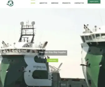 Seapacmarine.com(Ship Chandling Services in India) Screenshot