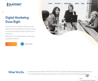 Seapointdig.com(Digital Marketing Agency & Hubspot Experts) Screenshot