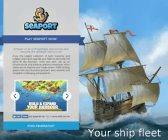 Seaportgame.com(Pixel Federation Games) Screenshot