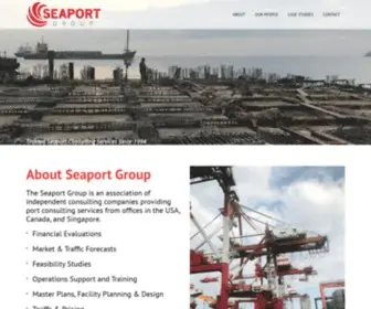 Seaportgroup.com(The Seaport Group) Screenshot