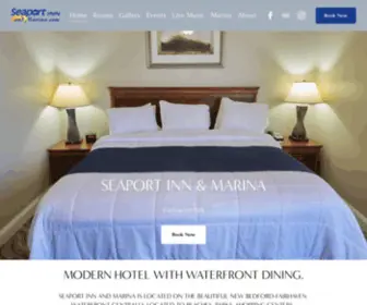 Seaportinnandmarina.com(Seaport Resort & Marina) Screenshot