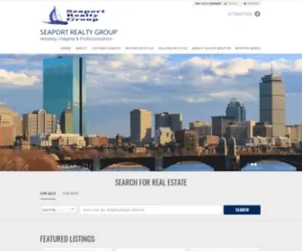 Seaportrealtygroup.com(South Boston Real Estate) Screenshot