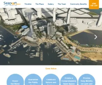 Seaportsandiegoca.com(Seaport San Diego) Screenshot