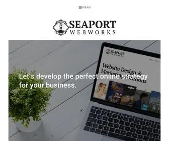 Seaportwebworks.com(Seaport Webworks Website Design & Marketing) Screenshot