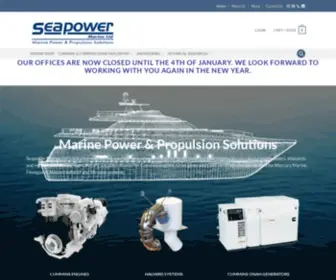 Seapowermarine.com Screenshot