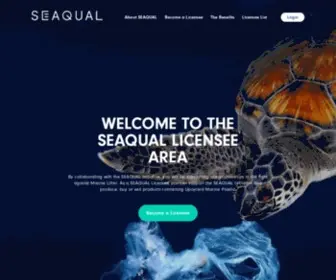 Seaqual.com(SEAQUAL INITIATIVE) Screenshot