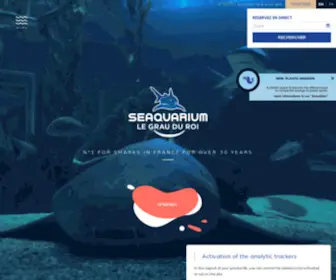Seaquarium.fr(Aquarium marin) Screenshot
