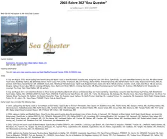 Seaquester.com(2003 Sabre 362 "Sea Quester") Screenshot