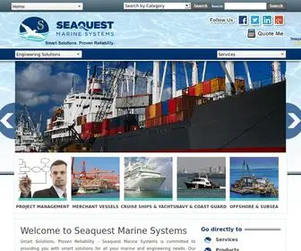 Seaquestmarine.com.sg(Seaquest Marine Systems) Screenshot