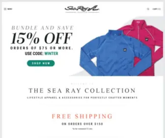 Searaycollection.com(Sea Ray Collection) Screenshot