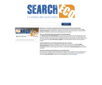 Search-Eco.fr(économie) Screenshot