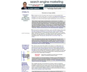 Search-Engine-Book.co.uk(Search Engine Marketing Book) Screenshot