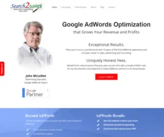 Search2Sales.com(Search 2 Sales) Screenshot