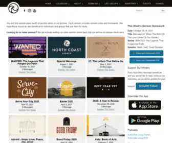 Searchablesermons.com(North Coast Church Video Sermons) Screenshot