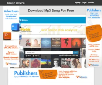 SearchallMP3.com(Free MP3 Downloads) Screenshot