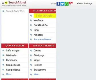 Searchall.net(Search All) Screenshot