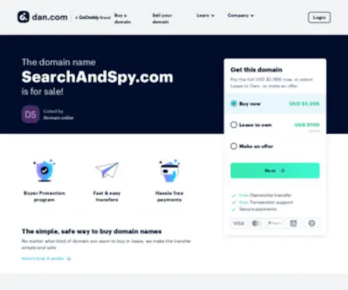 Searchandspy.com(SearchAndSpy) Screenshot