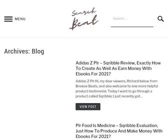 Searchbeat.net(Another Way Of Reviewing And Comparing Products) Screenshot