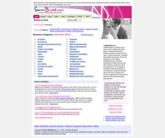 Searchbridal.com(Bridal and Wedding Directory) Screenshot