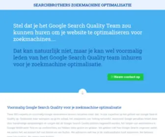 Searchbrothers.nl(SearchBrothers SEO Experts) Screenshot