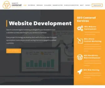 Searchcentered.com(SEO Centered Marketing Strategies) Screenshot