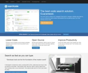 Searchcodeserver.com(Searchcode server) Screenshot