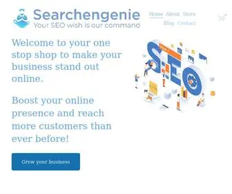 Searchengenie.com(SEO Digital Marketing) Screenshot