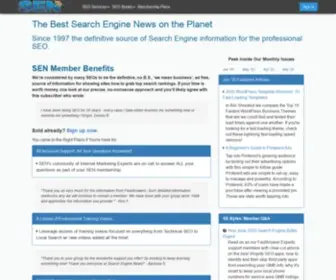 Searchenginenews.com(Strategies & Tips for the Professional SEO) Screenshot