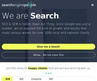 Searchenginepeople.com(SEO Toronto) Screenshot