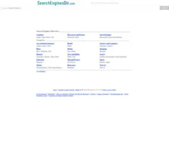 Searchenginesdir.com(The Search Engines Directory) Screenshot