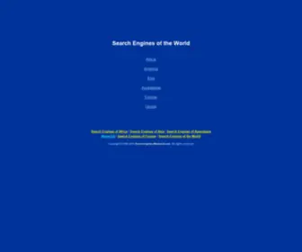 SearchenginesoftheWorld.com(Search Engines of the World) Screenshot