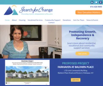 Searchforchange.org(Search For Change) Screenshot