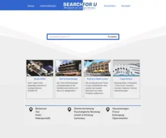 Searchforu.ch(Search For U) Screenshot