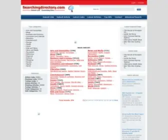 Searchingdirectory.com(Web Directory) Screenshot