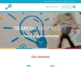 Searchlaboratory.com(Search Laboratory) Screenshot