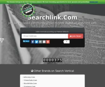 Searchlink.com(Join our exclusive community of like minded people on) Screenshot