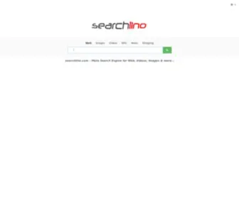 Searchlino.com(Next level meta search) Screenshot