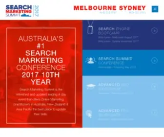 Searchmarketingsummit.com.au(Search Marketing Summit Australia) Screenshot