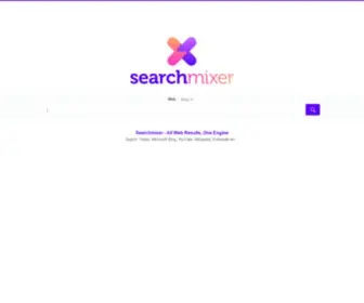 Searchmixer.com(Searchmixer) Screenshot