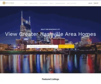 Searchnashvilleareahomesforsale.com(View Greater Nashville Area Homes) Screenshot